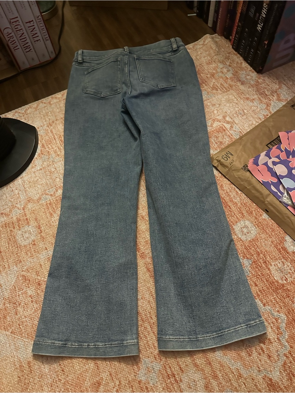 SPANXshape® EveryWear Kick Flare Jeans pull on size medium 20845R - Picture 3 of 9